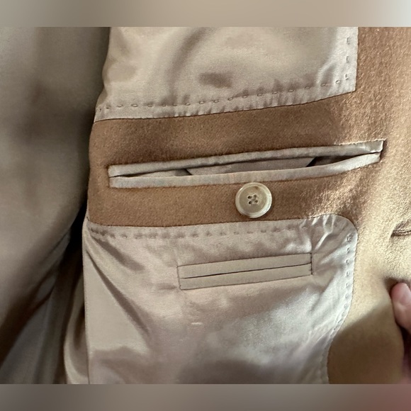 Hugo Boss Men Slim Fit Cashmere Button Down Coat - Picture 5 of 11